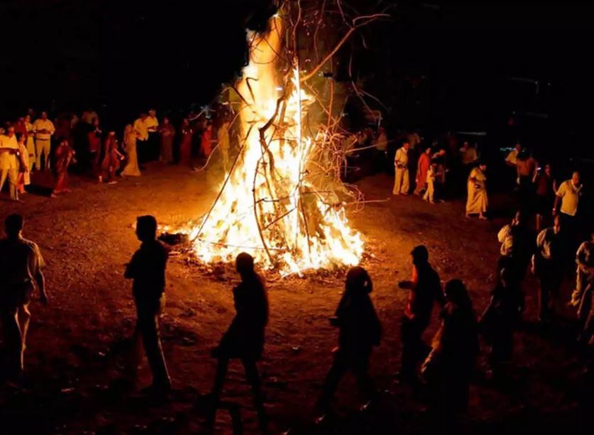 Information about Holi puja in Shimga in Marathi